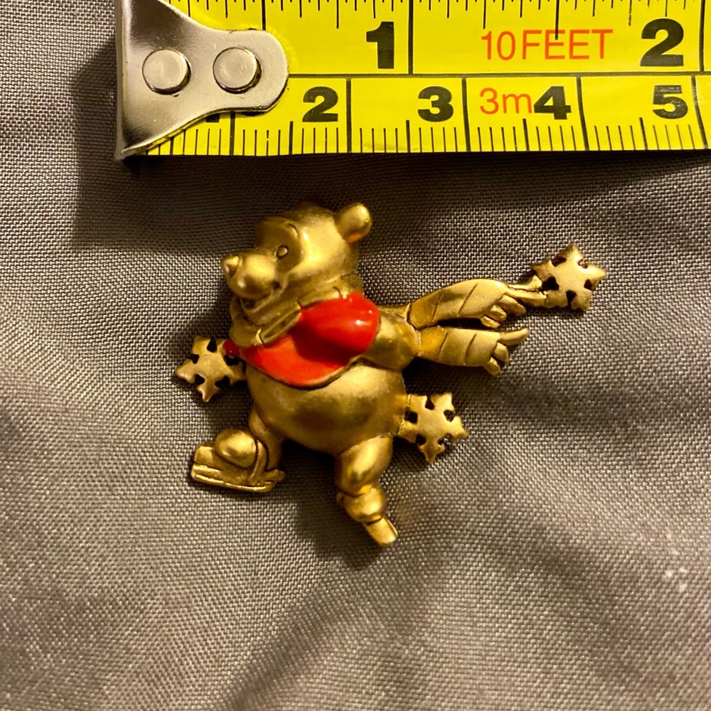 Vintage 1990’s Mickey Mouse & Winnie The Pooh Pins - image 4